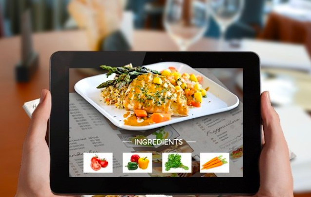 AR Menu System preview
